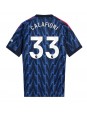Arsenal Riccardo Calafiori #33 Vieraspaita 2025-26 Lyhythihainen